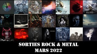 Sorties Albums Rock amp Metal Mars 2022 [upl. by Daphne]