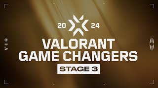 VCT Game Changers EMEA Grand Final  GX vs G2 [upl. by Osswald429]