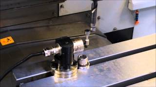 Setting up a Reninshaw tool setter on a Leadwell V50L machining centre with a Fanuc OiMD [upl. by Gerek]