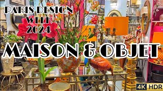 🇫🇷PARIS DESIGN WEEK 2024 MAISON amp OBJET 4K HDR 22January2024 [upl. by Kealey]