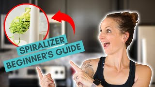 Spiralizer Beginners Guide  Veggie Spiralizer Recipes  How To Spiralize  A Sweet Pea Chef [upl. by Aihseuqal]