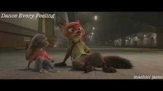 Zootopia AMV  NickWildeHopps Tribute  Dance Every Feeling Mashup [upl. by Darlene100]