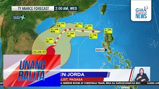 Panayam kay Ana ClaurenJorda Weather Specialist PAGASA  Unang Balita [upl. by Etteneg]