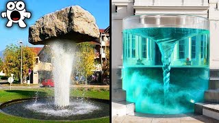 Amazingly Creative Water Fountains That Will Blow Your Mind [upl. by Euqinim]