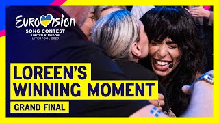 Exclusive the moment Loreen was announced as winner [upl. by Hankins]