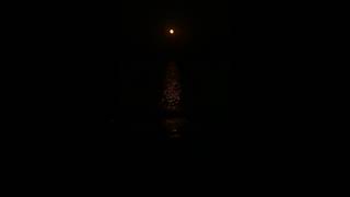 Beautiful Bloody Moon On Faliraki Beach Rhodes Greece shorts [upl. by Baten713]