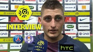 Interview de fin de match  Paris SaintGermain  Toulouse FC 00 Ligue 1  201617 [upl. by Rehoptsirhc617]