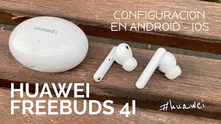 FreeBuds 4i Análisis y experiencia  Configuración  Instalación Android  IOS [upl. by Fabriane]