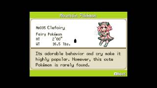 How to get Clefairy in Moemon Mega FireRed [upl. by Ramor]