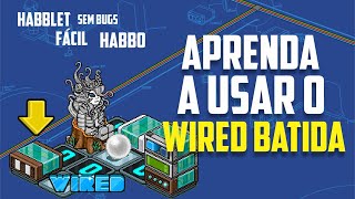 APRENDENDO A USAR O ATIVADOR DE BATIDA  HABBO  TUTORIAL  ESCOLINHA WIRED AULA13 [upl. by Gib]