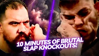 10 Minutes of Brutal Slap Knockouts [upl. by Shaylyn]