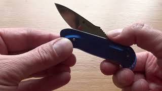 CRKT ROLLOCK BLUE COMBO EDGE [upl. by Erna]