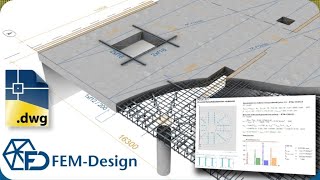 Beregning af betonplader med 2D Plate [upl. by Rosamond161]