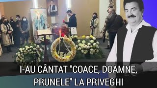 Iau cântat ”Coace Doamne prunele” la căpătâi Momente emoționante la priveghiul lui Mîțu [upl. by Miranda859]