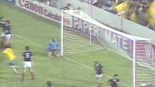 Os gols de Brasil 4 x 1 Escócia pela Copa do Mundo de 1982 [upl. by Drannek]