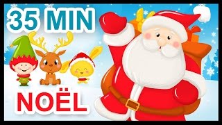 Chansons de Noël  Comptines  Dessins animés pour enfants  35 min [upl. by Yniffit561]