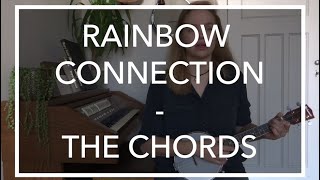 Banjolele tutorial  chords rainbow connection [upl. by Anyal]