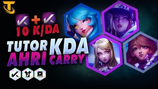 😱 Gw Berhasil 10 KDA OP Banget Cuy Auto Win Tapi Langka  Synergy Combo KDA Ahri Akali TFT Mobile [upl. by Sissie]