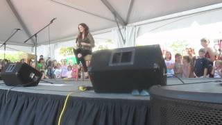 Liz Gillies quotMake You Feel My Lovequot live in Ohio mov [upl. by Edya]