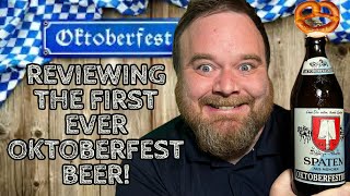 WoW Spaten Oktoberfestbier 59 German Beer Review [upl. by Eahsed]