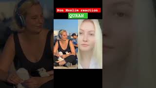 Non Muslim reaction about Quran shortvideo qurantranslation viralvideo nonmuslimreaction [upl. by Attemaj]