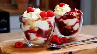 Faule Weiber Dessert  schneller gehts nicht 👌 Dessert im Glas  Einfaches Dessert Rezept [upl. by Lambart94]