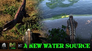 The Isle Evrima  A New Water Source  Horde Test  Pachycephalosaurus [upl. by Adil545]