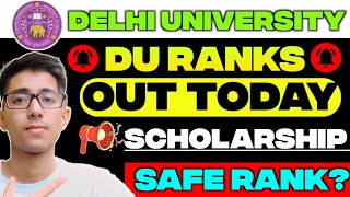 Get COLLEGE Allotment In 1st Round With Ranks🤔  Scholarship And Societies In DU [upl. by Ana]