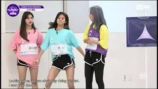 Wen Zhe Imitates Shoot dance amp Ice Cream Dance from Kim Dayeon 😂😂 GirlsPlanet999 Ep8 [upl. by Henson]