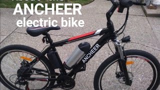 About the ANCHEER electric bike [upl. by Elmo]