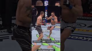 Chandler vs Gaethje CRAZY Exchange From Inside Arena [upl. by Garrek]