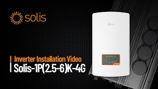 Solis inverter S5GR1P256K Installation Video [upl. by Ahsemrac519]