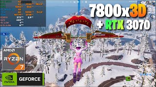 RTX 3070  Ryzen 7 7800x3D  1080p  Fortnite Chapter 5 Season 1 Performance mode [upl. by Nihahs]