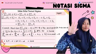 Notasi Sigma  Kemampuan Prasyarat Konsep Notasi Sigma Pembuktian Sifat Notasi Sigma [upl. by Sheelah]