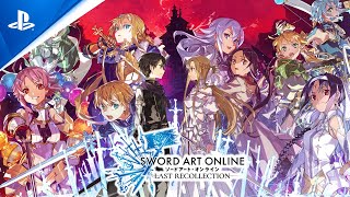 Sword Art Online Last Recollection  Launch Trailer  PS5 amp PS4 Games [upl. by Sibella]