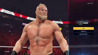 WWE2k23 universe Mode  RAW Season 2 Episode 129 main event no 1Contender scramble match [upl. by Boj]