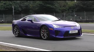 Lexus LFA  060 Accelerations  V10 Screams  Driving at CarFest [upl. by Hayes]