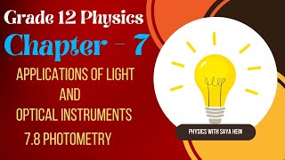 Grade 12 Physics  Chapter 7 Applications of Light and Optical Instruments Part 8 [upl. by Bogie461]