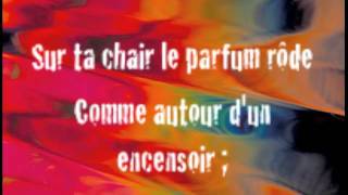 charles Baudelaire quotchanson daprèsmidi quotm4v [upl. by Dun]