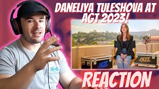 Daneliya Tuleshova Performs quotArcadequot at AGT 2023 REACTION [upl. by Baird]