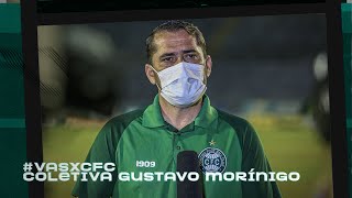 Vasco 2 x 1 Coritiba  Coletiva Gustavo Morínigo [upl. by Akenat598]