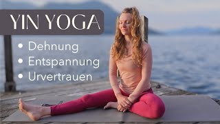 Yin Yoga am Abend I Element Wasser I Angst vs Urvertrauen [upl. by Shewchuk]