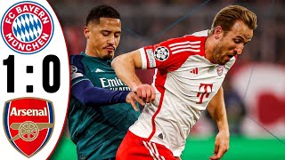 Bayern Munich vs Arsenal 10 Highlights Goals  UEFA Champions League 2324 [upl. by Christianity]