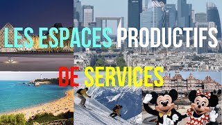 3ème BREVET GÉOGRAPHIE Les ESPACES PRODUCTIFS de SERVICES [upl. by Arvin955]