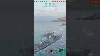 World of Warships  Incomparable vs Schlieffen worldofwarships gameplay [upl. by Aisiat]