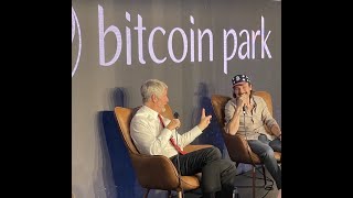 MICHAEL SAYLOR X ODELL BITCOIN PARK FIRESIDE [upl. by Larkin]