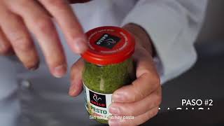 RECETA DE SPAGHETTI CON SALSA PESTO POR PEPE RODRÍGUEZ  PASTAS GALLO [upl. by Wharton887]