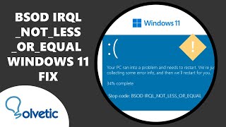 BSOD IRQLNOTLESSOREQUAL Windows 11 ✔️ FIX [upl. by Laersi393]