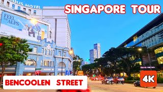 Singapore City Tour  Bencoolen Street [upl. by Jervis357]