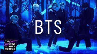 BTS  Black Swan Live on The Late Late Show with James Corden HD [upl. by Ylnevaeh934]